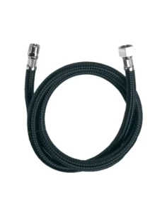 Flexible de goma y nylon negro para lavacabezas