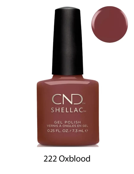 CND Shellac 222 Oxblood 7.3 ml