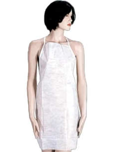 Delantal 180 de polipropileno plastificado 20 g 10 unidades