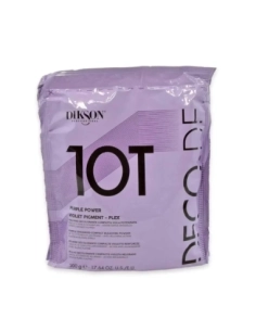 10T Polvo decolorante compacto violeta mejorado