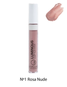 Brillo labial Luminous: 01 Rosa nude