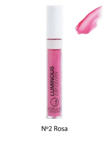 Brillo labial Luminous: 02 Rosa claro