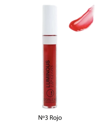 Brillo labial Luminous: 03 Rojo