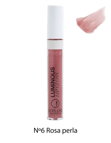 Brillo labial Luminous: 06 Rosa perla
