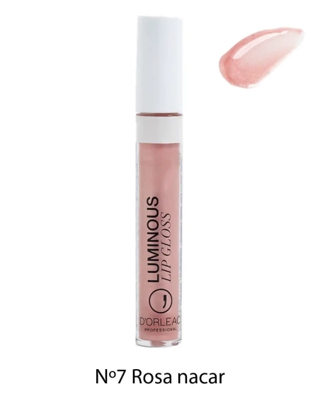 Brillo labial Luminous: 07 Rosa nacar