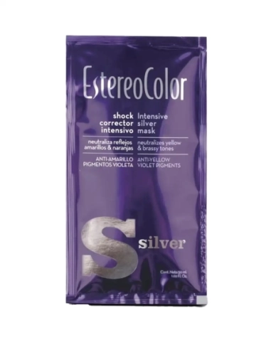 EstereoColor shock silver tratamiento sachet 50 ml