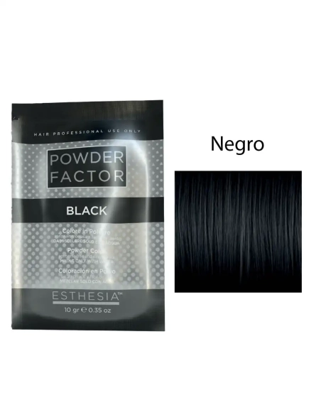 Powder Factor Coloración en polvo Negro
