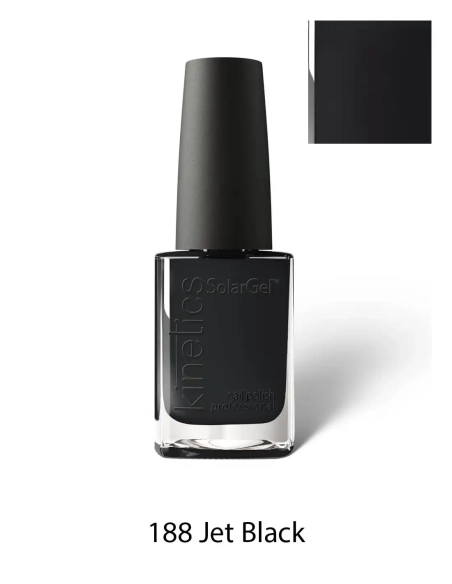 Esmalte Solar Gel 188 Jet Black