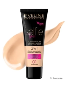 Selfie Time Fondo de maquillaje y corrector 01 Porcelain 30 ml