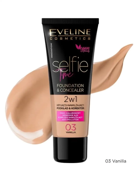 Selfie Time Fondo de maquillaje y corrector 03 Vanilla 30 ml
