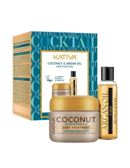 Kit cocktail coconut y argan oil Kit cocktail coconut y argan oil