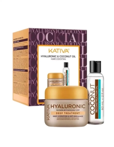 Kit cocktail hyaluronic y coconut oil