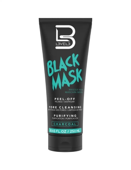 Mascara negra facial con carbón vegetal 250 ml