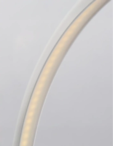 Moonslice Lámpara de mesa arco 270 leds