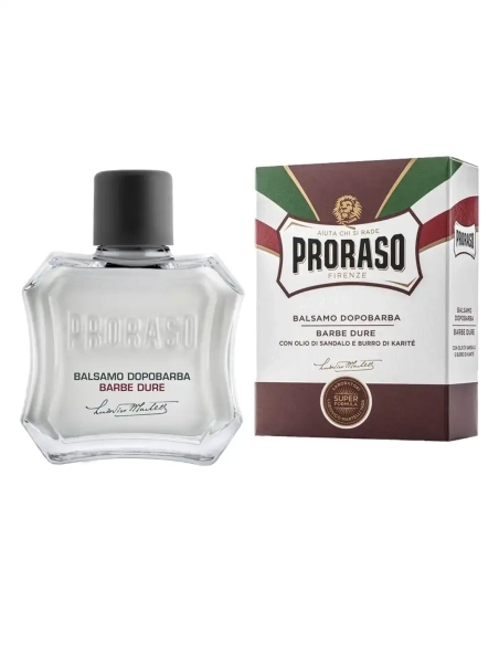 Bálsamo para después del afeitado barbas duras