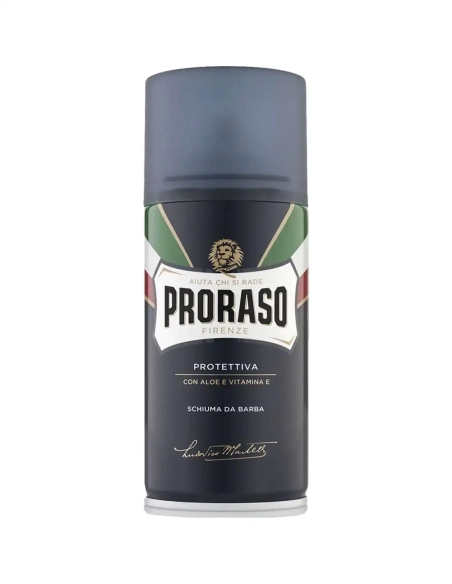 Espuma de afeitar protector