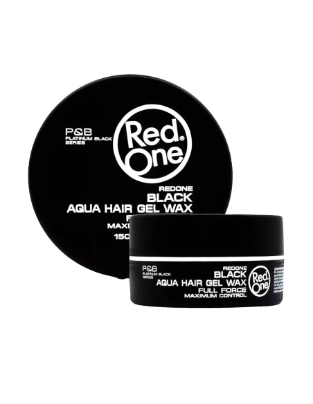 Aqua Hair Wax Black Gel cera