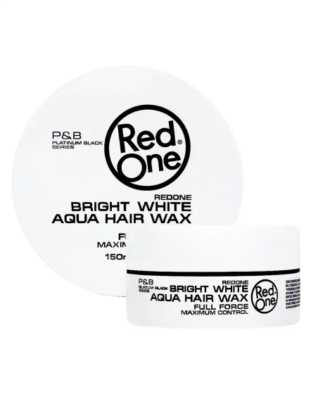 Aqua Hair Wax Bright White Cera