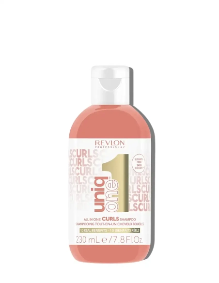UniqOne Champú sin sulfatos para rizos 230 ml