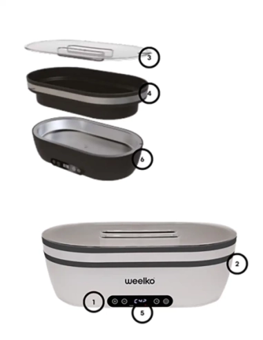 Silky Calentador de parafina