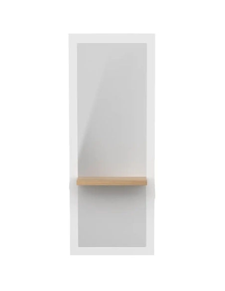 Tocador vertical Blanco repisa roble