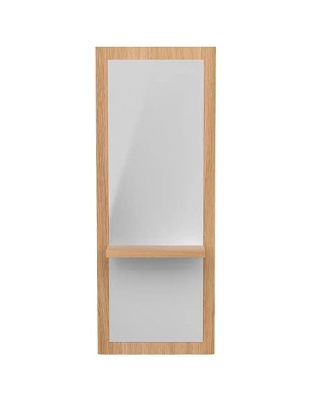 Tocador vertical roble repisa roble