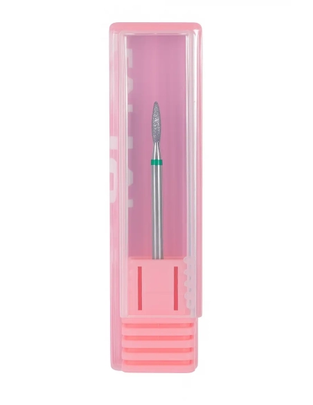 Fresa punta llama diamante 2.1 mm grueso