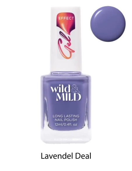 Wild & Mild Esmalte efecto gel Lavendel Deal 12 ml
