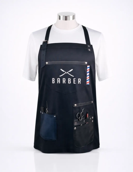 Delantal Barber camiseta algodon