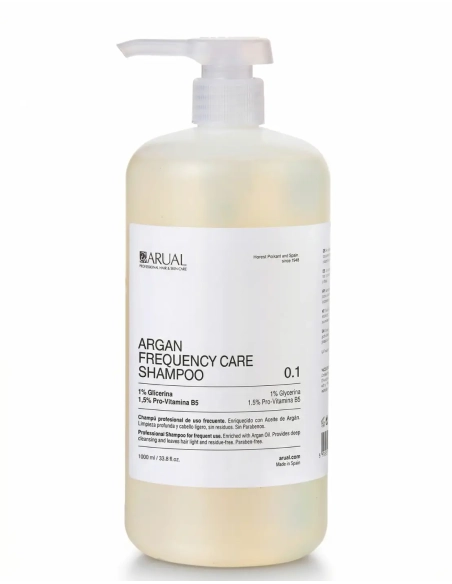 Champú argan frecuencia Arual