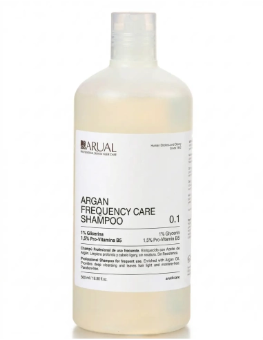 Champú argan frecuencia Arual