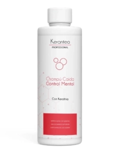 Champú caída control mentol con keratina