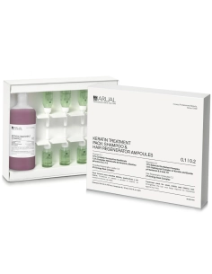 Pack Keratin regenerador champú + ampollas Arual