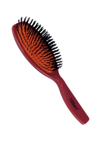 Cepillo de goma fuelle grande y nylon Eurostil