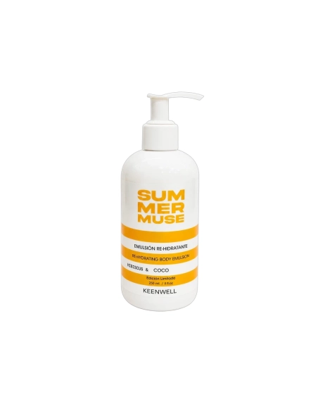 Summer Muse Textura Emulsión corporal rehidratante de hibisco y coco