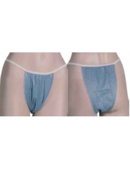 Tanga señora spunlaced con ribete 35 g/m² LadyCell