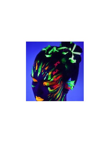 Paleta maquillaje al agua fluorescente 6 uds Grimas