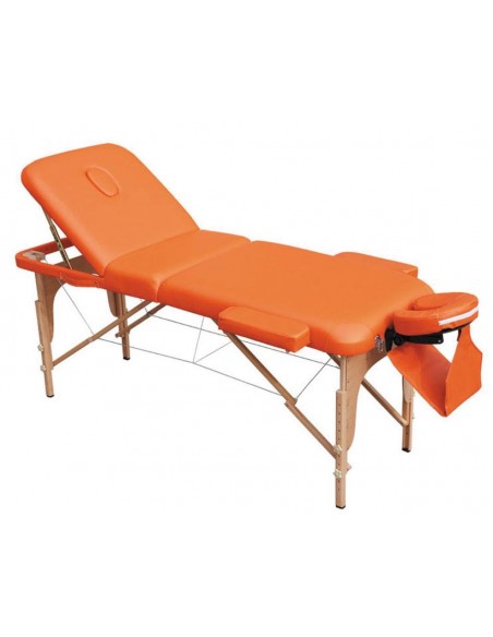 Camilla plegable articulada madera R310 Borrell Médica
