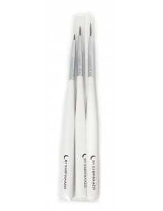 Set 3 pinceles decoración uñas Sabrina