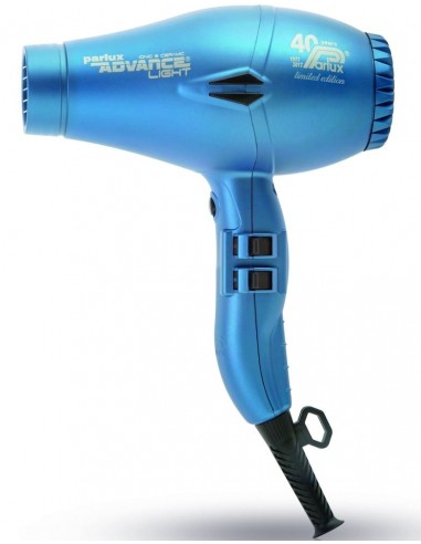 Secador Advance Light 2200w Parlux azul mate