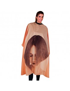 Capa de corte/peinador cierre magnético 64 Eurostil