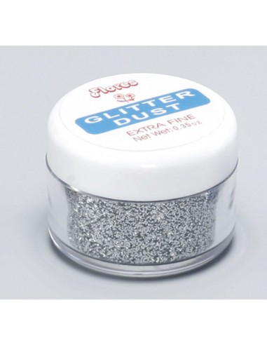 Purpurina para decoración de uñas Asuer Group Plata