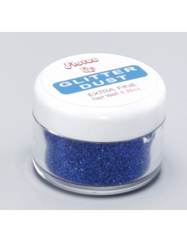 Purpurina para decoración de uñas Asuer Group Azul