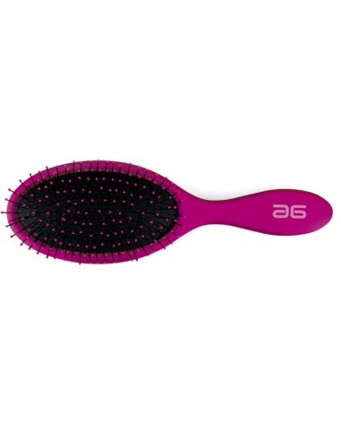 Cepillo desenredantes ovalado fuelle Asuer Group Fucsia