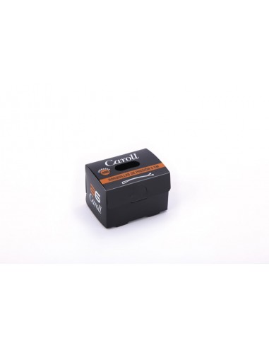 Clip Caroll con bolita 5 cm Asuer Group 400 unidades negro