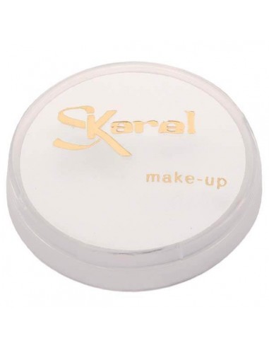 Maquillaje al agua blanco Skarel