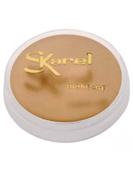 Maquillaje al agua dorado Skarel