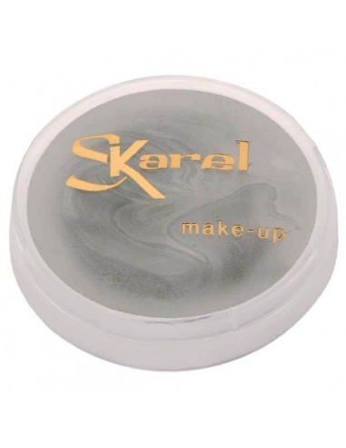 Maquillaje al agua plateado Skarel