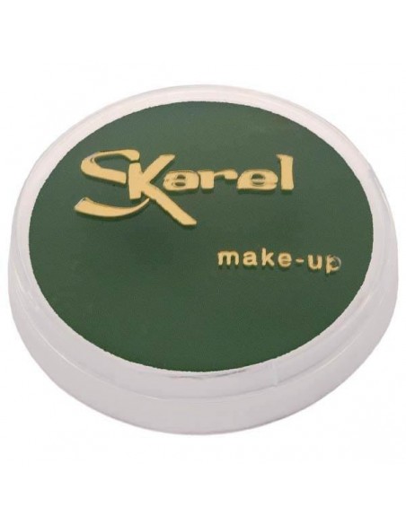 Maquillaje al agua verde oscuro Skarel