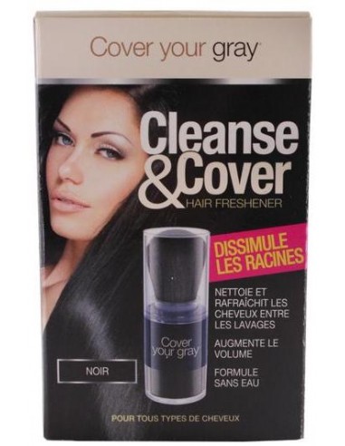 Cleanse & cover Cover your gray